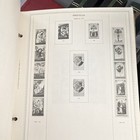 British Caribbean I Stamp Album Collection Anguilla Antigua Dominica