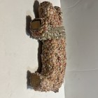 Antique Pink Pig Signed Seashell Folk Art Sailor Souvenir 1800s