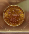 1907 Liberty  10 Gold Eagle Ms65 Last Year Of Issue Low Pop In 65