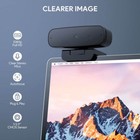 High Definition 1080p Autofocus Webcam Web Camera With Microphones For Laptop Pc