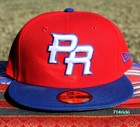 Puerto Rico Wbc World Baseball Classic Fitted Hat New Era 59fifty Red Blue