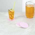 Restaurantware Paper Coasters 100 Pack Of 4 Inch Disposable Beverage Coasters