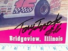 Tony Izzo  16 Autograph Bridgevew Illinois Nascar