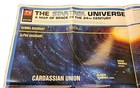 Vintage Star Trek Universe 21x30  Poster A Map Of Space In The 24th Century 1996