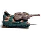1989 Kenner Mega Force Desert Camo Td-7 Anti Aircraft Tank With Green Triax Army