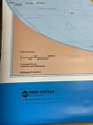 Weber Costello 1985 World Physical Pull Down School Wall Map 58x44 