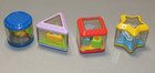 Fisher Price Peek A Blocks Shape Sorter Handle   4 Activity Blocks Interactive