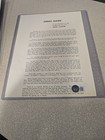 Ted Lewis Autograph Beckett Authenticated 