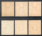 1939 George 6th High Value Stamps Set  6  U m Mnh Sg476 - 478c  Inc Dark Blue 7