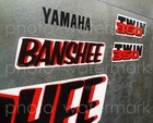 1987 87  Yamaha Banshee 8pc Full Graphics Kit Stickers Decals Yfz350 Quad Atv