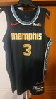 Grayson Allen 2020-21 Memphis Grizzlies  Game Worn Used Authentic Jersey Meigray