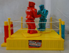 2001 Vintage Rock  em Sock  em Robots Game Boxing Ring Classic Toy Kids Mattel
