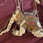Pair Of Indian  burmese Marionettes - Vintage