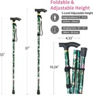 Walking Cane Printed Folding Cane  Adjustable Walking Cane For Women  Foldable C