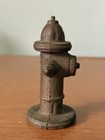 Mueller Miniature Brass Fire Hydrant Paper Weight  Vintage Firefighting 