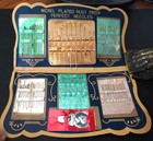 1950s Atomic Space Sewing Needle Packs Gold Eye Rocket Graphics Pair