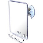 Luxo Fogless Shower Mirror For Shaving With Suction Cup And Razor Holder