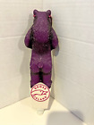 Goose Island Beer Hug Figural Beer Tap Handle Rare Purple Bear 10    Man Cave