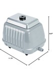 Supreme 40528 Air Pump Ap-100-aerator-hydroponics-aquaculture-fish Pond-water