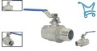 Full Port Stainless Steel Ball Valve 1 Inch Male Female Water Oil Gas Heavy Duty