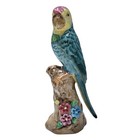Vintage Majolica Handpainted Parrot     Mint Condition