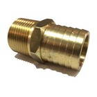  25 Pack  1 25  Hose Barb X 1   Male Npt Brass Pipe Fitting Npt Gas Fuel Air