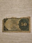 Fractional Currency 4th Issue 50 Cents Note Fr  1379 - Dexter   W Tear Along Top