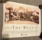 Ken Burns - The West Vintage Tv Promo Poster Pbs Film - Large 30  X 24 