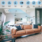 18000 Btu Dual 2 Zone One Way Cassette Mini Split Heat Pump Ac 230v 9000   9000