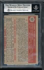 1952 Topps Signed autograph Joe Adcock  347 Hi  - Reds - Bvg bas