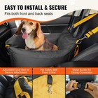 Dog Car Seat Booster Bed Small Pet Travel Waterproof Safety Seat For Car 25lbs