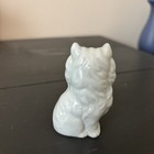 Vintage Ceramic Pomeranian Figurine - Made In Japan