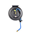 Air Hose Reel  Steel Compressor Hose Auto Rewind With Retractable 1 2  X 50 