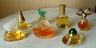 Vintage  7 Miniatures Vintage Perfume Bottles  Vanila Fields   Longing    More