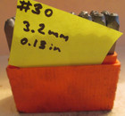 3 Mm Impress Art Reverse  27 Steel Letters Plus     Symbol Stamp Set    30b40