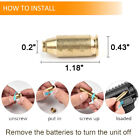 Red Laser Bore Sight  45 45 Acp 45 Colt Bore Sighter Brass Cartridge Boresighter