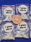       pure Silver Bullion     1 Gram  9999 Pure Fine Silver Crystal - pre-bagged  