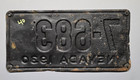      1930 Nevada  passenger  License Plate  7-683 