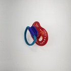 Vintage Baby Pacifier Red Blue Yellow Rubber Latex Nipple 90s Y2k