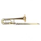 Eastman Model Etb849g Professional Bass Trombone W  Axial Flow Valves Brand New