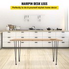 Hairpin Table Legs 24 Inch Set Of 4 Diy Desk Tables Leg 3 Rods Heavy Duty New