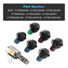 7pcs Set 4eat Transmission Solenoid Kit For Subaru Forester 2 4l 2 5l - Us Stock