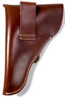 Wwii German Army Mauser Walther Hsc  7 65 Leather Pistol Holster-brown Leather