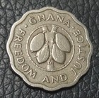 1967 Ghana 2   Pesewas Coin