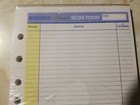 New At-a-glance Quick Notes Daily To Do Today Planner Sheets 5 5 x8 5  