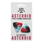 New Black Mountain 3-tipped Asteroid Guitar Pick 2-pack