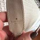 Kate Spade New York Beige Detachable Chain Strap handle With Logo Accent