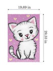 Latch-hook Rug Kit Kitty 4234