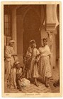 Libya Italian-sc 5 single Frank -tripoli-9 22 19-postcard View  danseuses Arabie