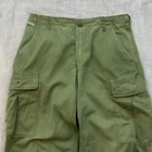 Vintage Vietnam Trousers Small 30x29 Windx Ripstop Og-107 Type 1 Combat Tropical